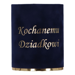 flowerbox welur ...Dziadkowi wys:13 szer:10 granat
