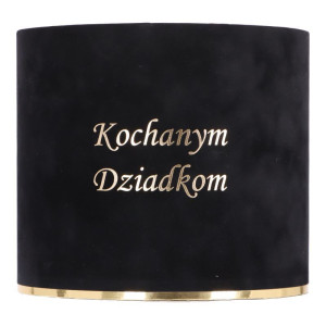 flowerbox welur ...Dziadkom wys:18 szer:20 czarny