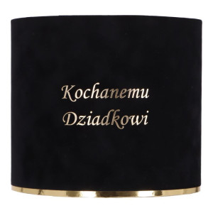 flowerbox welur ...Dziadkowi wys:18 szer:20 czarny
