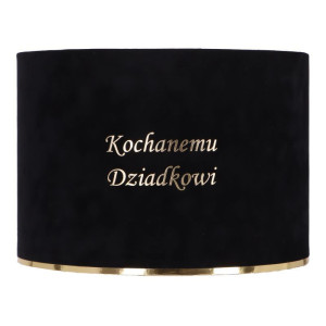 flowerbox welur ...Dziadkowi wys:18 szer:25 czarny