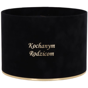 flowerbox ...Rodzicom welur wys:18 szer:25 czarny