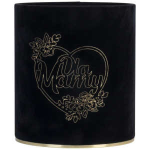 flowerbox Dla Mamy wys:14 szer:12 welur czarny
