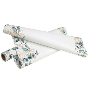 folia ozdobna (FM) 50cm*8,5m eukaliptus na rancie