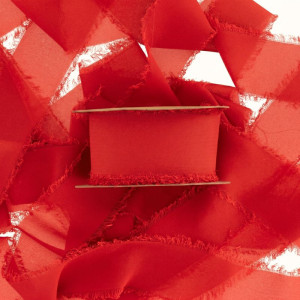 szyfon szarpany 50mm*10m RED