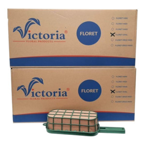 42szt florety oval szer:38cm Victoria suche