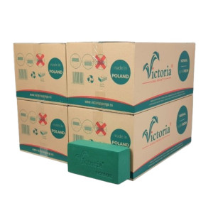 80szt gąbki do żywych kwiatów Victoria normal Superfresh mokra