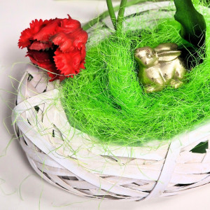 osłonka owalna 25*18cm wys:8cm biała