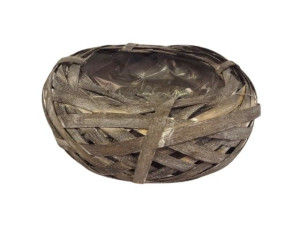 osłonka okrągła szer:20cm wys:7,5cm szara