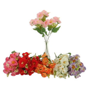 bukiety peonii wys:35cm mix kolorów