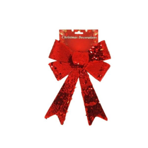 kokarda cekinowa wys:28cm szer:23cm