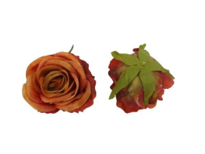 główki róży 3D szer:10cm wys:8cm