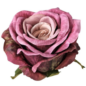 główki róży 3D szer:10cm wys:8cm