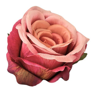główki róży 3D szer:10cm wys:8cm
