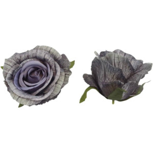 główki róży 3D szer:10cm wys:8cm