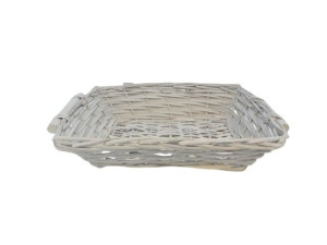 kosz- taca wiklinowa wys:12cm szer:40*28cm