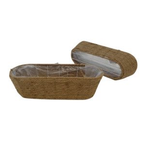 osłonka pleciona z folią wys:10cm szer:35*11cm