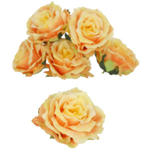 główki róży 3D szer:13cm wys:8,5cm
