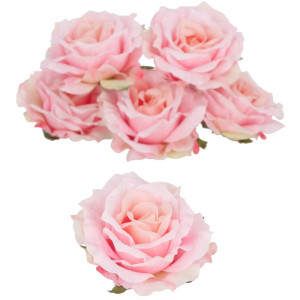 główki róży 3D szer:13cm wys:8,5cm