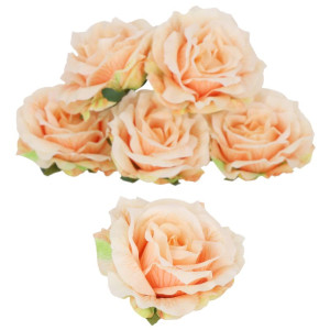 główki róży 3D szer:13cm wys:8,5cm