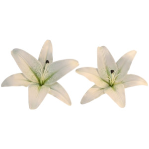 główki lilii 3d szer:21,5cm