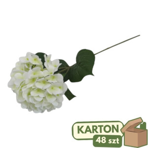 hortensja na łodydze wys:68cm szer:15cm