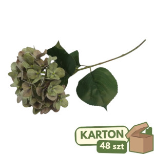 hortensja na łodydze wys:68cm szer:15cm