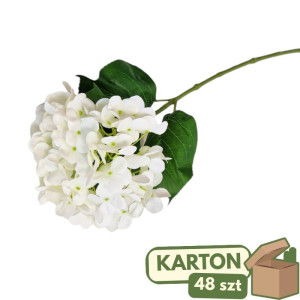 hortensja na łodydze wys:68cm szer:15cm