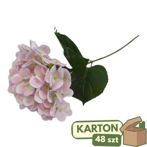hortensja na łodydze wys:68cm szer:15cm