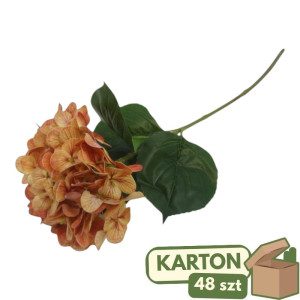 hortensja na łodydze wys:68cm szer:15cm