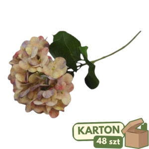 hortensja na łodydze wys:68cm szer:15cm