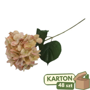 hortensja na łodydze wys:68cm szer:15cm