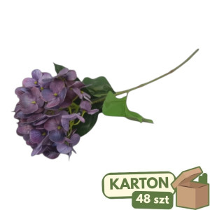 hortensja na łodydze wys:68cm szer:15cm