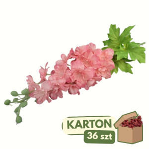 ostróżki na łodydze z liściem wys:82cm