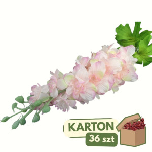 ostróżki na łodydze z liściem wys:82cm
