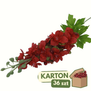ostróżki na łodydze z liściem wys:82cm