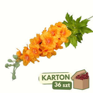 ostróżki na łodydze z liściem wys:82cm