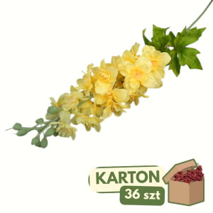 ostróżki na łodydze z liściem wys:82cm