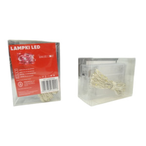 lampki led na druciku 100 diod ( 10m ) multikolor