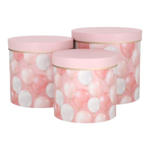 3szt flowerboxy w baloniki
