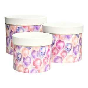 3szt flowerboxy w balony