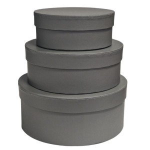 3szt flowerbox szare