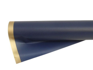 folia ozdobna ze złotym paskiem 50cm*8m