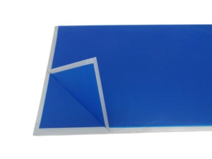 20arkuszy folie ze srebrnym paskiem 58cm*58cm