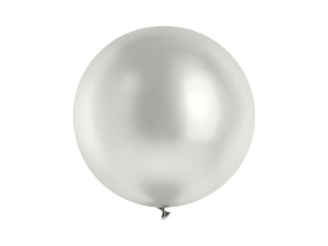 Balon NEW Glossy 60cm srebrny