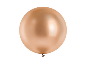 Balon NEW Glossy 60cm różowe złoto