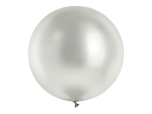 Balon NEW Glossy 100cm srebrny