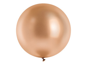 Balon NEW Glossy 100cm różowe złoto