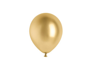 50szt Balony NEW Glossy 12cm złoty