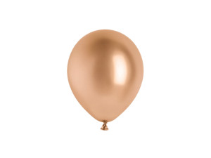 50szt Balony NEW Glossy 12cm różowe złoto