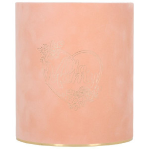 flowerbox welur Dla Mamy wys:18 szer:15 Pastel Peach